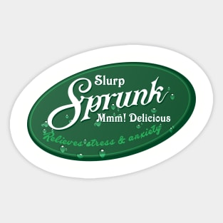 Sprunk Soda Sticker